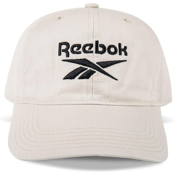 Men Women Moonstone Cotton Medium Curved Brim Reebok Vector Logo Cap main image 5